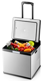 Black And Grey DC Car Refrigerator Cooler For Cooling Drinks / Food And Fruits